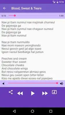 Play BangTan Boys (BTS) Lyrics