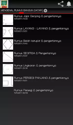 Play BANGUN DATAR rumus dan pengertian  and enjoy BANGUN DATAR rumus dan pengertian with UptoPlay