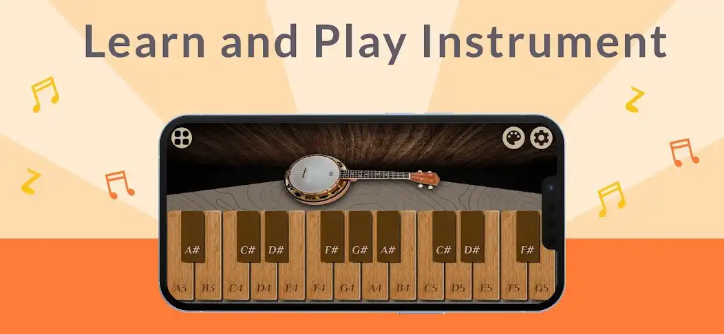 Play Banjo Tuner Rhythm as an online game Banjo Tuner Rhythm with UptoPlay
