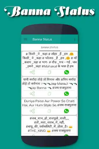 Play APK Banna Status In Hindi 2018  and enjoy Banna Status In Hindi 2018 with UptoPlay 
