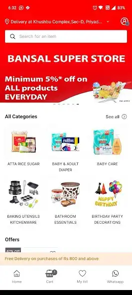 Play BANSAL SUPER STORE - DELIVERY  and enjoy BANSAL SUPER STORE - DELIVERY with UptoPlay