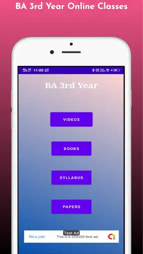Play BA Online Classes App as an online game BA Online Classes App with UptoPlay