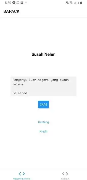 Play BAPACK - Tebakan Receh Bapak2  as an online game BAPACK - Tebakan Receh Bapak2  with UptoPlay