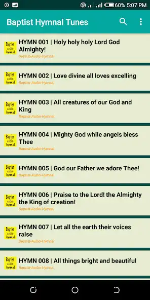 Play Baptist Audio Hymnal offline as an online game Baptist Audio Hymnal offline with UptoPlay