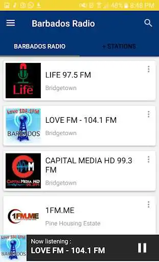 Play Barbados Radio App  and enjoy Barbados Radio App with UptoPlay
