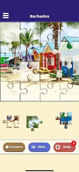 Play Barbados Sightseeing Puzzle as an online game Barbados Sightseeing Puzzle with UptoPlay