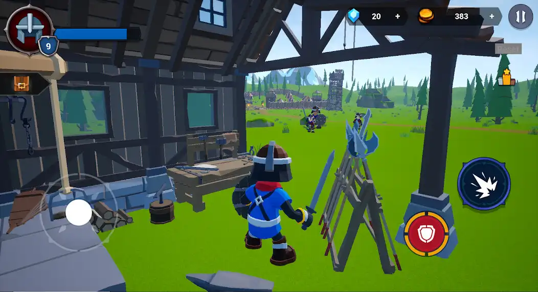 Play Barbarian Invasion as an online game Barbarian Invasion with UptoPlay
