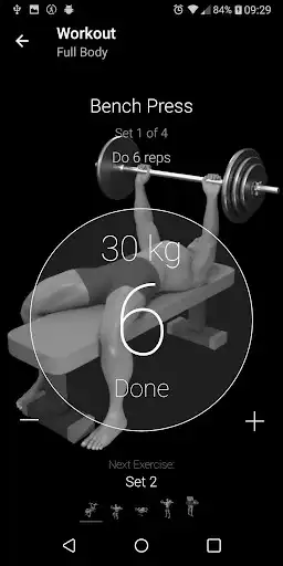 Play Barbell Home Workout as an online game Barbell Home Workout with UptoPlay