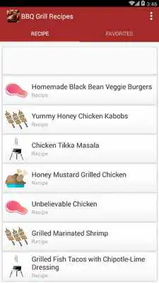 Play Barbeque Grill Recipes