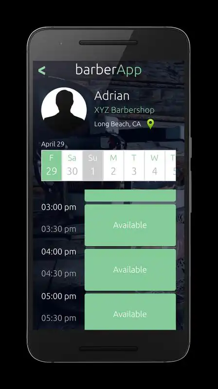 Play barberApp - barbershop booking