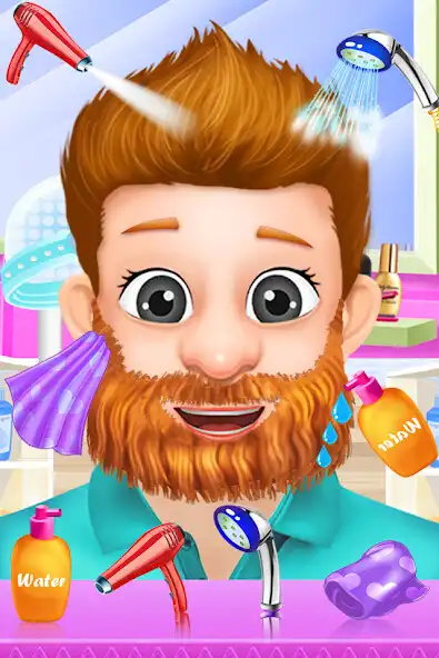 Play Barber Mustache Shaving Salon  and enjoy Barber Mustache Shaving Salon with UptoPlay