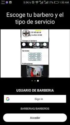 Play Barberos App
