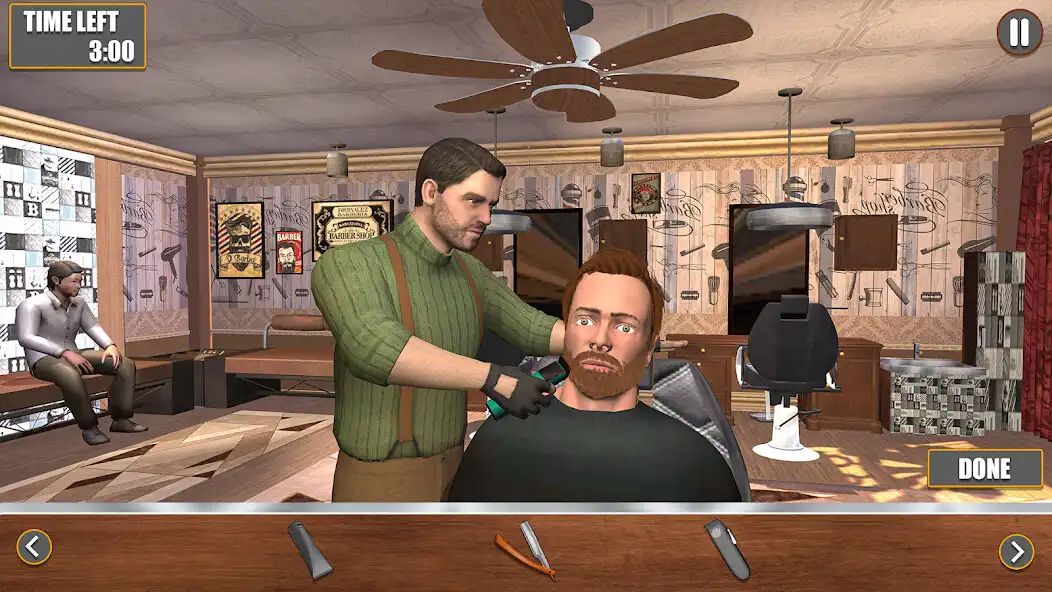 Play Barber Shop-Hair Cutting Game  and enjoy Barber Shop-Hair Cutting Game with UptoPlay
