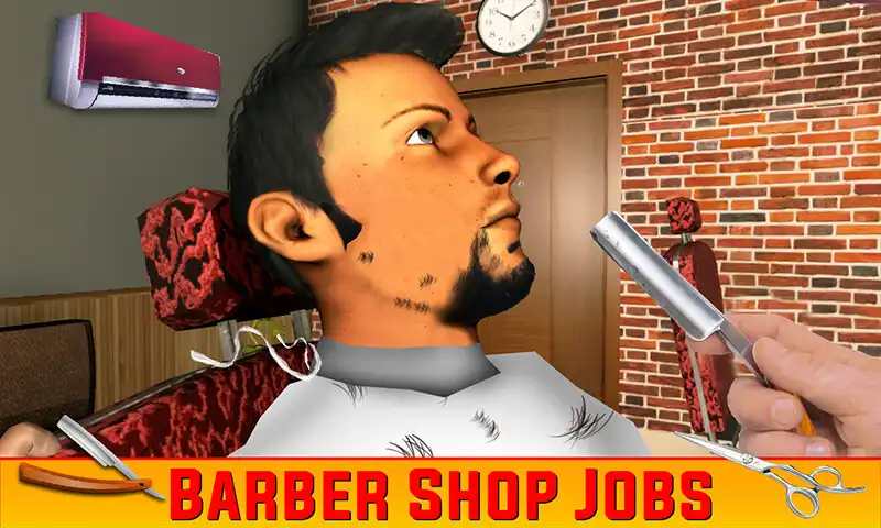 Play Barber Shop Mustache  Beard Styles: Barber Games  and enjoy Barber Shop Mustache  Beard Styles: Barber Games with UptoPlay