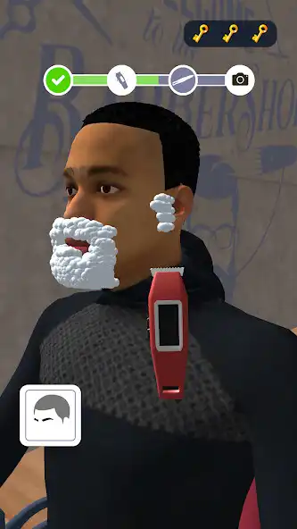 Play Barbershop - Real haircut sim as an online game Barbershop - Real haircut sim with UptoPlay