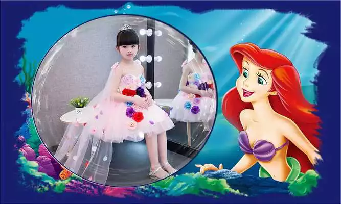 Play Barbie Doll  Photo frame
