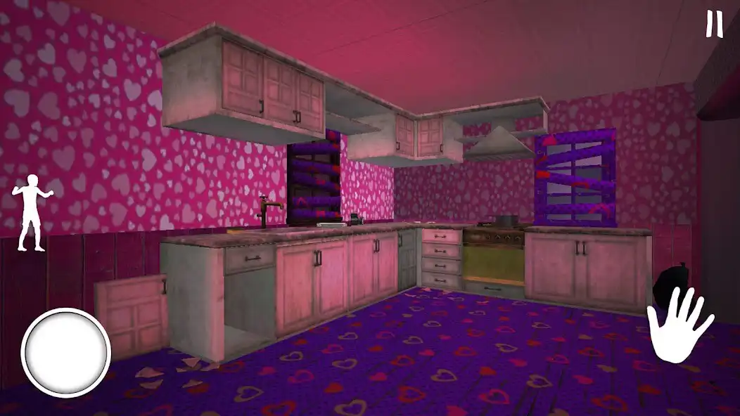 Play Barbi Granny Pink Horror House as an online game Barbi Granny Pink Horror House with UptoPlay