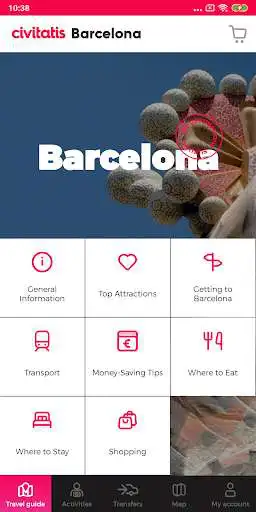 Play Barcelona Guide by Civitatis as an online game Barcelona Guide by Civitatis with UptoPlay