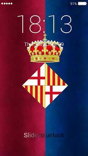 Play Barcelona Lock Screen