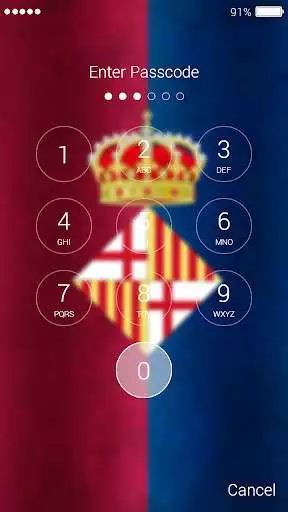 Play Barcelona Lock Screen