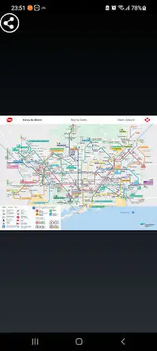 Play Barcelona Metro  Rail Map