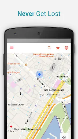 Play Barcelona Offline City Map as an online game Barcelona Offline City Map with UptoPlay