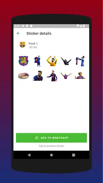 Play Barcelona Stickers as an online game Barcelona Stickers with UptoPlay
