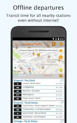 Play Barcelona Transit: Offline TMB  and enjoy Barcelona Transit: Offline TMB with UptoPlay