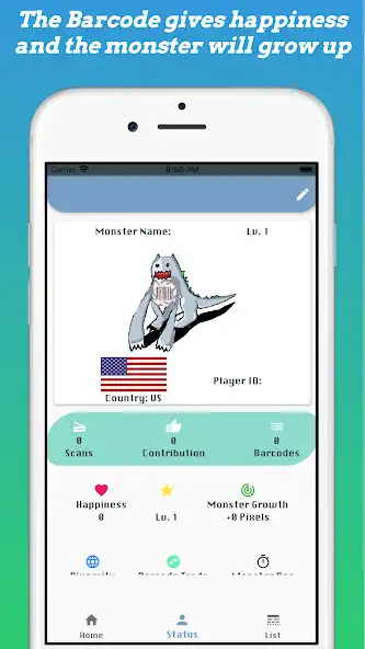 Play Barcode Monster -creature caring game simulation-  and enjoy Barcode Monster -creature caring game simulation- with UptoPlay