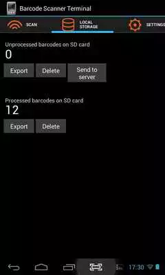 Play Barcode Scanner Terminal Limit
