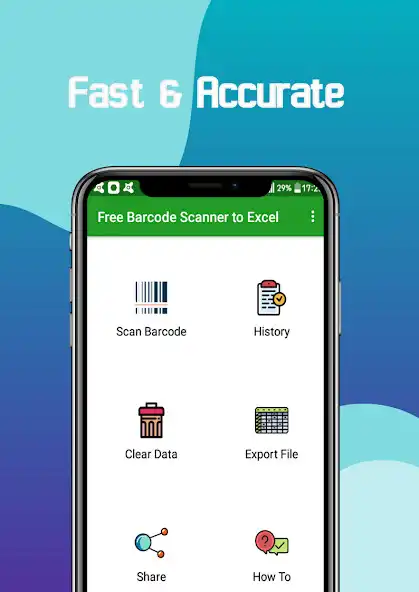 Play Barcode Scanner to Excel  and enjoy Barcode Scanner to Excel with UptoPlay