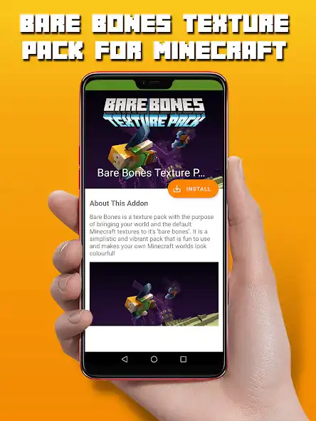 Play Bare Bones Texture Pack MCPE  and enjoy Bare Bones Texture Pack MCPE with UptoPlay