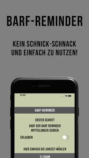 Play BARF REMINDER as an online game BARF REMINDER with UptoPlay