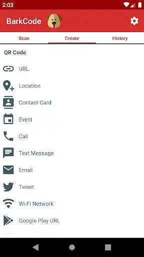 Play BarkCode QR Scanner Create Barcode Scanner Create as an online game online BarkCode QR Scanner Create Barcode Scanner Create with UptoPlay org.sombrenuit.dk.barkcode Play BarkCode QR Scanner Create Barcode Scanner Create as an online game BarkCode QR Scanner Create Barcode Scanner Create with UptoPlay