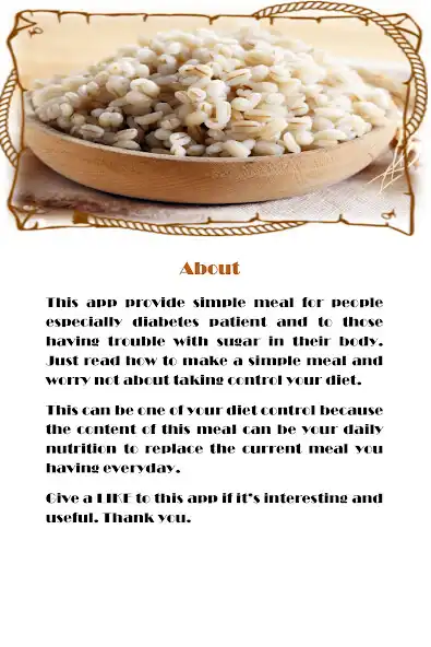 Play Barley For Diet as an online game Barley For Diet with UptoPlay