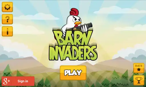 Play Barn Invaders as an online game Barn Invaders with UptoPlay
