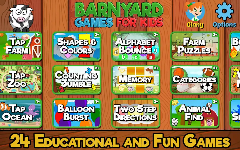 Play Barnyard Games For Kids (SE)  and enjoy Barnyard Games For Kids (SE) with UptoPlay
