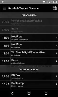 Play Barre Belle Yoga  Fitness