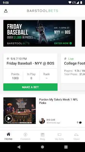 Play Barstool Bets  and enjoy Barstool Bets with UptoPlay