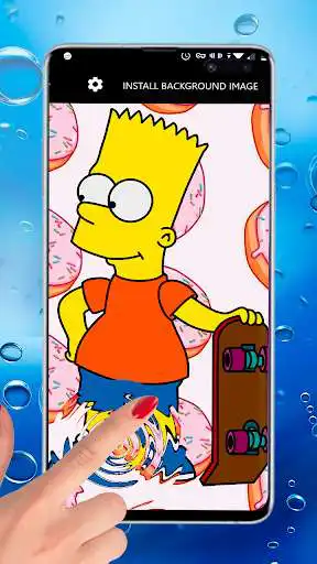 Play Bart Cartoon 4K Sim Teen Dope Live Wallpaper  and enjoy Bart Cartoon 4K Sim Teen Dope Live Wallpaper with UptoPlay