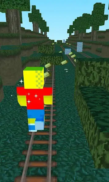 Play Bart Craft Run Adventure Game as an online game Bart Craft Run Adventure Game with UptoPlay