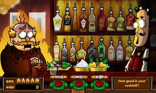 Play Bartender  The Celebs Mix as an online game Bartender  The Celebs Mix with UptoPlay