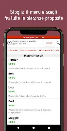 Play Bart Pizzeria as an online game Bart Pizzeria with UptoPlay