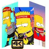 Free play online Bart x Supreme Wallpapers HD APK