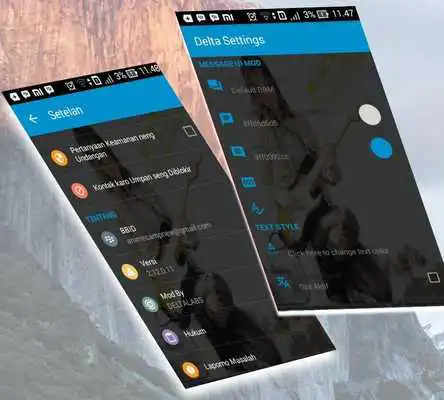 Play Baru BBM Transparan Dual Delta