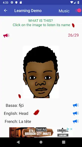 Play Basaa Visual Dictionary Free as an online game Basaa Visual Dictionary Free with UptoPlay