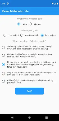 Play Basal Metabolic Rate as an online game Basal Metabolic Rate with UptoPlay