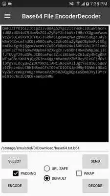 Play Base64 File EncoderDecoder