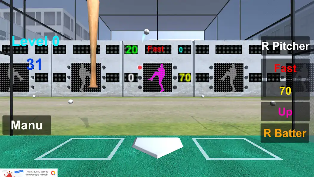 Play Baseball Batting Cage -3D  and enjoy Baseball Batting Cage -3D with UptoPlay
