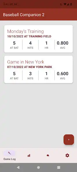 Play Baseball Companion Stats track as an online game Baseball Companion Stats track with UptoPlay